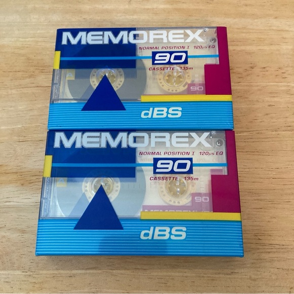 Memorex 90 Minute dBS Audio Cassette Normal Bias/Position I - Picture 2 of 4